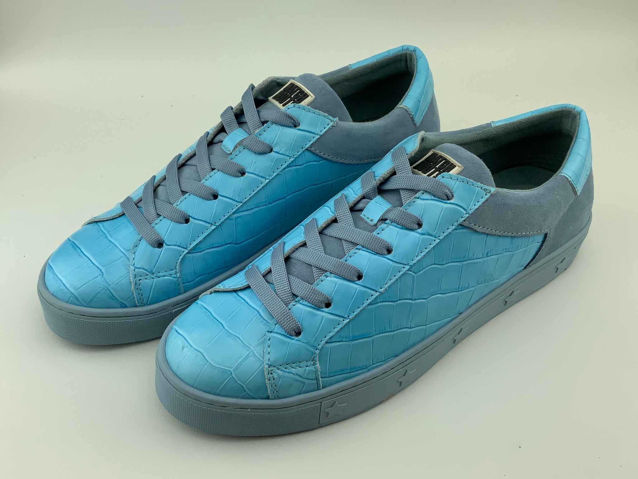 Supreme shoes blue hot sale