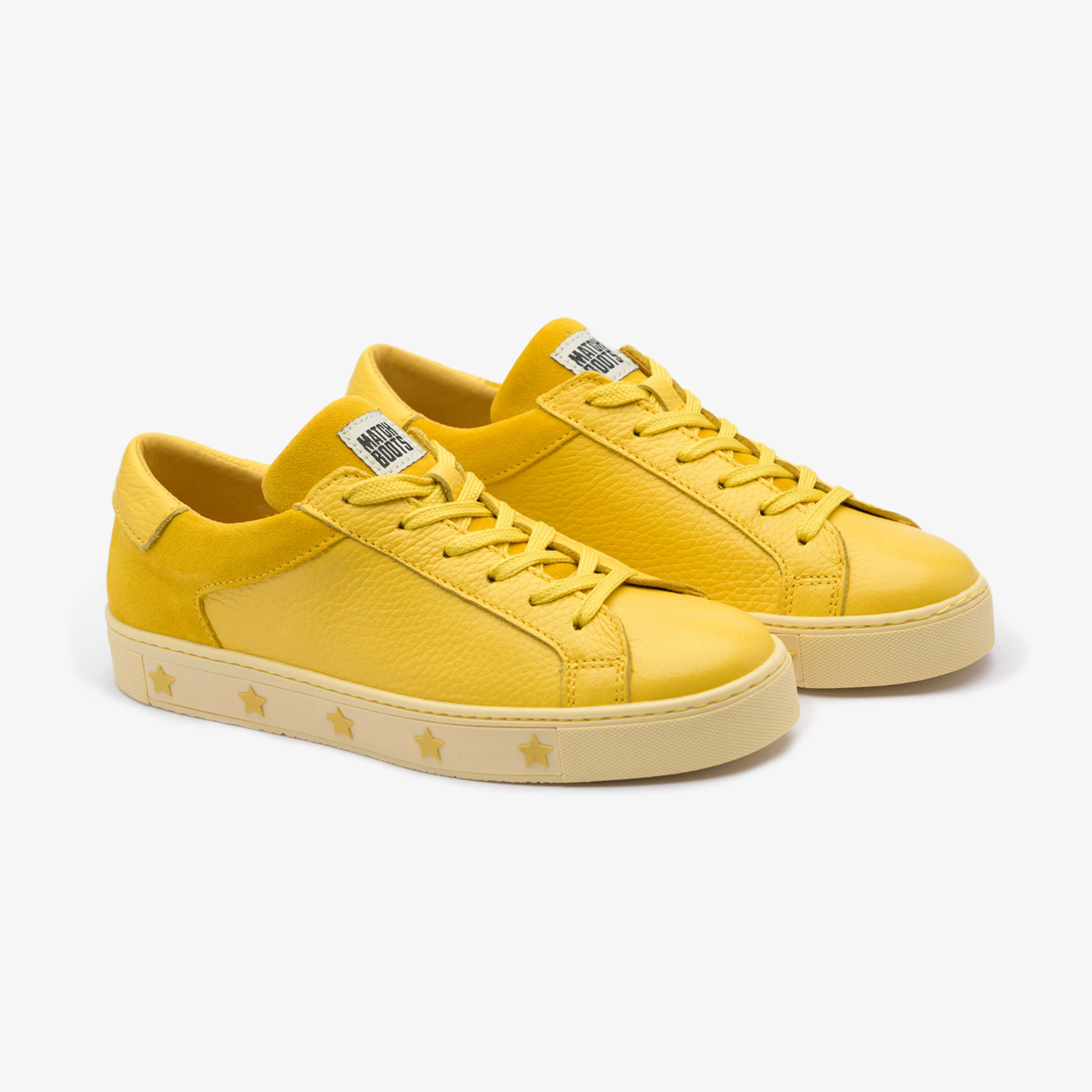 Matchboots Sneakers | The Vibrant Match Collection - Yellow